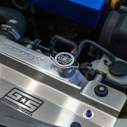 GrimmSpeed Subaru 1.3 Bar Radiator Cap - Black