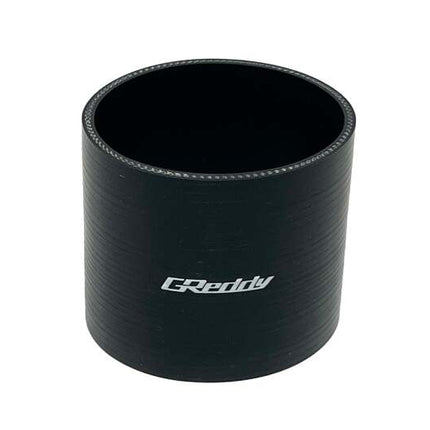 GReddy 80mm x 80mm Silicone Straight Hose - Black