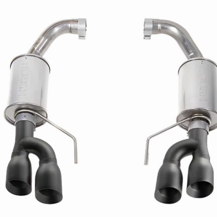 Roush 18-25 Mustang GT Black Tip Axle Back Exhaust