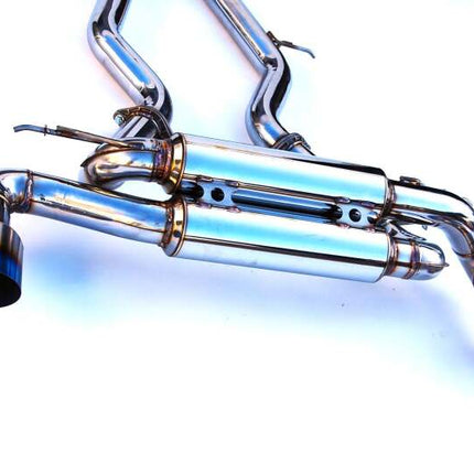 Invidia 20+ Toyota Supra (3.0) Gemini N1 w/Valve Single Layer Titanium Cat-Back
