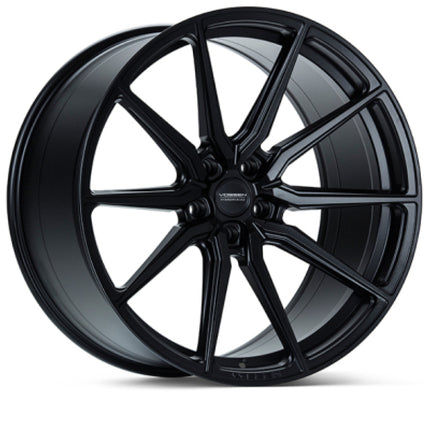 Vossen HF3 - 19x9 - 5x112 - ET15 - DEEP - SB - Satin Black Wheel