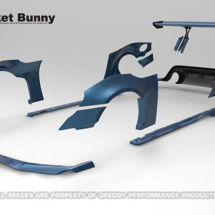 GReddy Subaru BRZ / Scion FR-S X Rocket Bunny GT Rear Wing