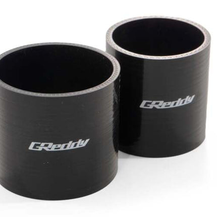 GReddy 60mm x 70mm Silicone Straight Hose - Black