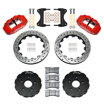 Wilwood kit front FNSL6R C7 vette 2014-UP 13.06 rotor SRP red