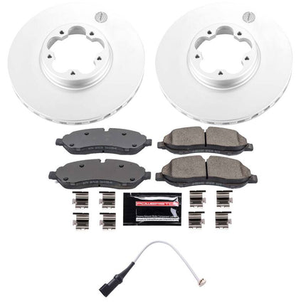 Power Stop 20-24 Ford Transit-350 HD Front Z23 Coated Brake Kit