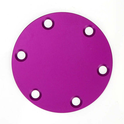 NRG Horn Delete Plate Laser Logo - Purple