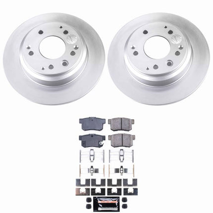 Power Stop 96-98 Acura RL Rear Z23 Coated Brake Kit