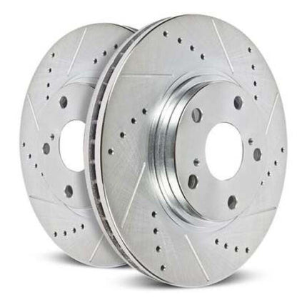 Power Stop 21-24 Ram 1500 TRX Right Front Drilled & Slotted Rotor
