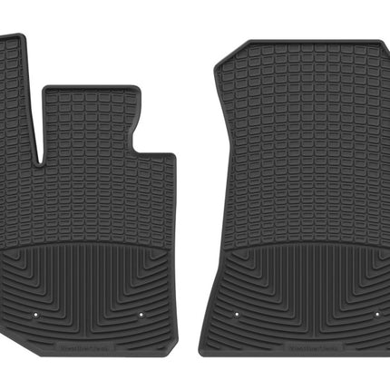 WeatherTech 19-26 BMW 3-Series 330i/22-26 BMW 4-Series 430i Front All-Weather Floor Mats - Black