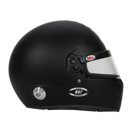 Bell Helmet Rs7 Matte Black (Hans) 56(7) Fia8859-2024/Sa2025