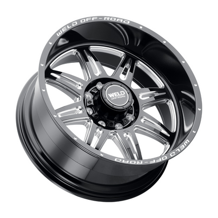 Weld Cheyenne W132 Series 20x10 / 8x165.1 BP / 4.75 BS / 125.1 - Gloss Black