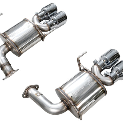 AWE Tuning 22-25 Subaru VB WRX Touring Edition Axle-Back Exhaust - Chrome Silver Tips