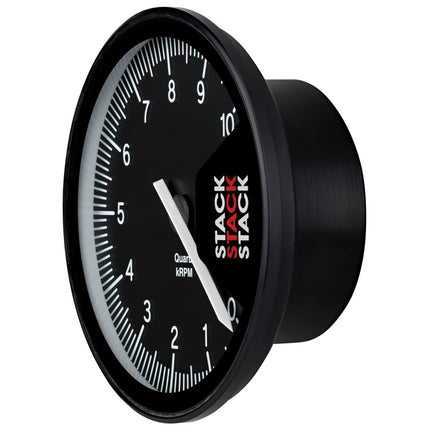 Autometer Stack Professional Action Replay 125mm 0-10K RPM Tachometer - Black