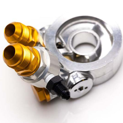 GReddy OPTIONAL 1/8BSP MALE to 3AN MALE, ALUM. FITTING