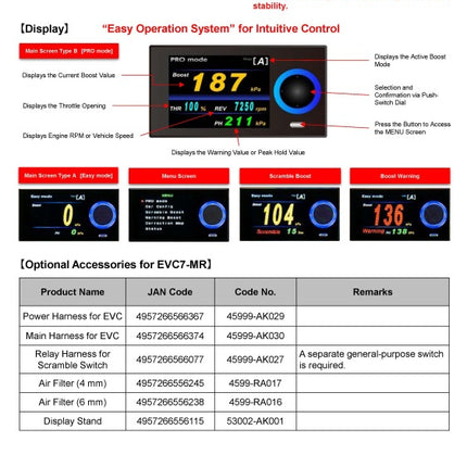 HKS EVC7-MR Boost Controller
