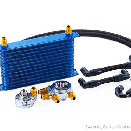 GReddy 97-04 Toyota Aristo ( JZS161) 13 Row Oil Cooler Kit w/ Oil Filter Relocation