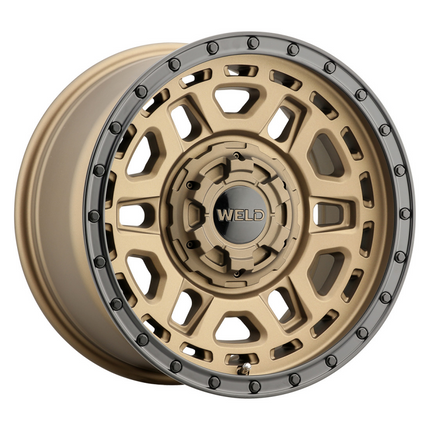 Weld Off-Road Crux 20x10in / 6x135 BP / ET -18 / 106.1mm Bore - Silver Machined Wheel