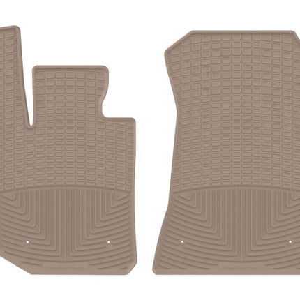 WeatherTech 19-26 BMW 3-Series 330i/22-26 BMW 4-Series 430i Sedan Frnt All-Weather Floor Mats - Tan