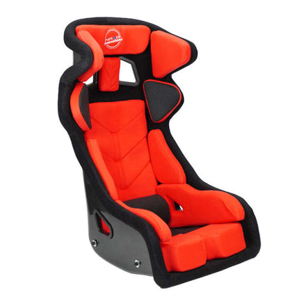 NRG FIA Competition Seat w/ Head Containment & Comp Fabric FIA homologated Velcro Paddings Small