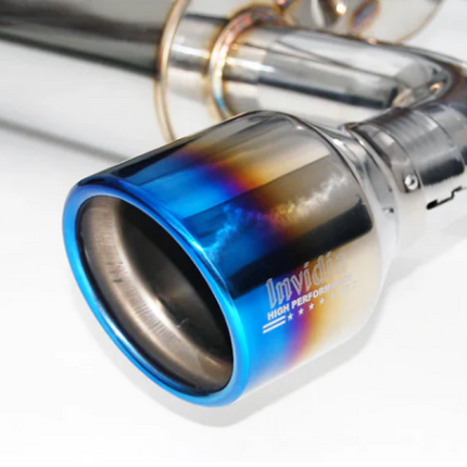 Invidia 15-18 Ford Focus RS N1 w/Valve Rolled Titanium Tip Cat-Back Exhaust