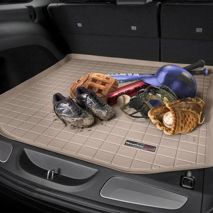 WeatherTech 23-25 Toyota Corolla Hybrid Behind 3rd Row Cargo Liner w/Bumper Protector - Black