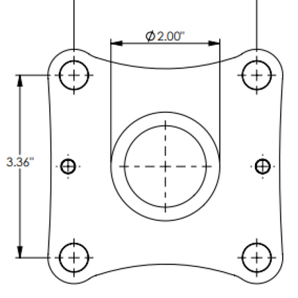 DSS 15-24 Ford F150 4WD Reg. Cab Short Bed (9.75in Rear End) 3.8in Carbon Fiber Driveshaft (1400HP+)