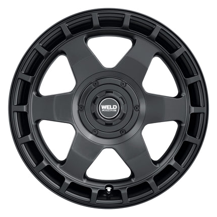 Weld Off-Road Ridge 17x9 - 5x114.3 / 5x127 BP - ET-12 - 78.1mm CB - Satin Black Wheel