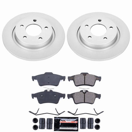 Power Stop 04-13 Mazda 3 Rear Z23 Coated Brake Kit