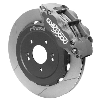 Wilwood kit front FNSL6R hyundai veloster 2019 road race 13.06 rotor W/LINES