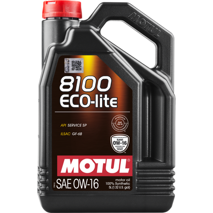Motul 5L Synthetic Engine Oil 8100 X-Clean 0W16
