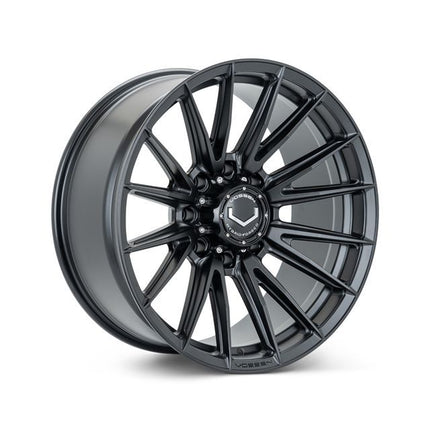 Vossen HFX-2 22x10 - 8x170 - ET18 - Super Deep Face - 125.1 - Gloss Black Wheel
