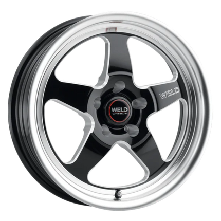 Weld 17x10 Ventura Drag 5x114.3 ET49 BS 7.42 Gloss BLK MIL DIA 78.1