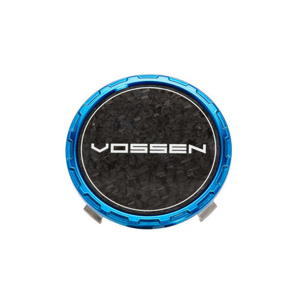 Vossen Classic Carbon Billet Sport Cap 2.0 - Small (VHF) - Transparent Blue - Forged (Gloss)