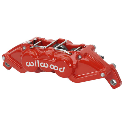 Wilwood caliper UTV6-P 1.25/1.12/1.12 .25 rotor L/H red