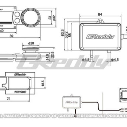 GReddy PRofec Electronic Boost Controller - Amber OLED