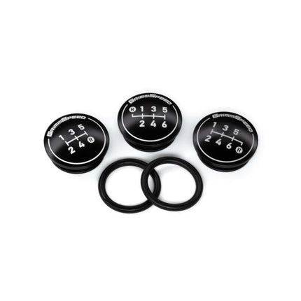 GrimmSpeed Swap-Top Weighted Bulb Shift Knob - Stainless Steel