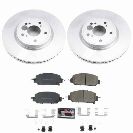 Power Stop 17-25 Honda CR-V Front Z23 Coated Brake Kit