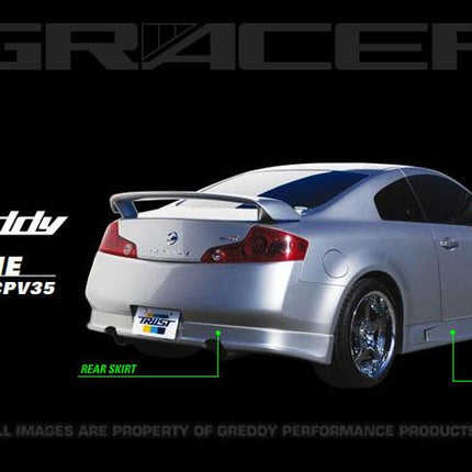 GReddy Nissan G35 Fiberglass Side Skirts (Must ask/call to order)