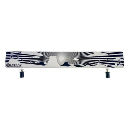 Kartboy Subaru License Plate Delete - Black Desert Rising Sun