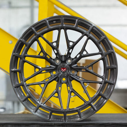 VOSSEN FORGED LC3-02 - 20x11 / 5x112 / ET13 / 66.6 - Brushed Dark Smoke - BMW G8X M2/M3/M4 - Rear