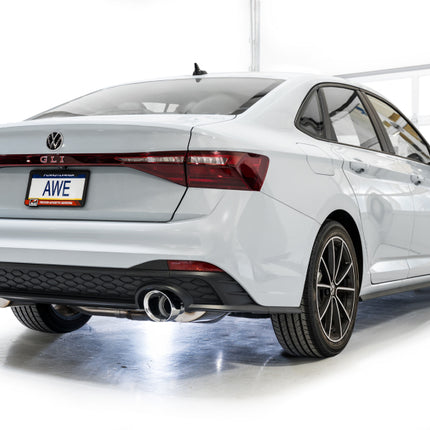 AWE Tuning 22-25 Volkswagen Jetta GLI Touring Edition Exhaust - Chrome Silver Tips