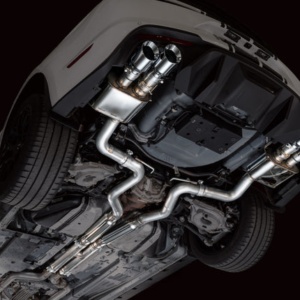 AWE Tuning 18-23 S550 Mustang GT SwitchPath Exhaust - Chrome Silver Tips