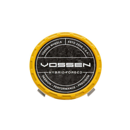 Vossen HF Carbon Billet Sport Cap 2.0 - Small (VHF) - Yellow - Forged (Gloss)