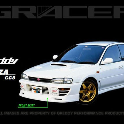 GReddy 98-01 Subaru Impreza 2.5 RS Hard Urethane Front Lip Spoiler ** Must ask/call to order**