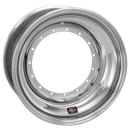 Weld Sprint Direct Mount 15x8 / 5x9.75 BP / 4in. BS Black Assembly - No Beadlock
