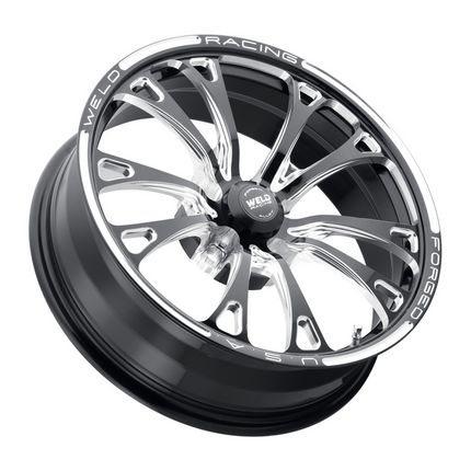 Weld V-Series 18x6 / 5x115 BP / 2.7in. BS Polished Wheel - Non-Beadlock