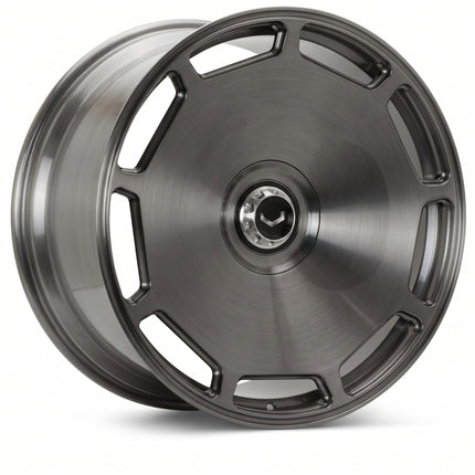 Vossen Forged GEN-6 - FLOATING CAP - 24x10 - ET10 - 5x120 - 72.56 - BRUSHED DARK SMOKE - GHOST II R