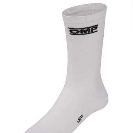 OMP Tecnica Socks White Size S