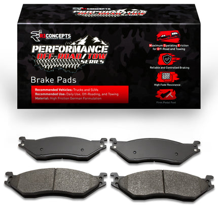 R1 04-20 Winnebago Sunova Front/Rear Performance Off-Road/Tow Brake Pads