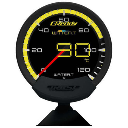 GReddy Sirius Unify Water Temperature Gauge Set (Sirius Meter w/Water Temp Sensor Set & Vision Disp)